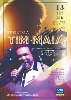 Para matar saudade de Tim Maia, AABB traz show tributo com músico carioca