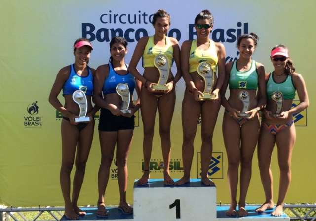 Dupla do MS conquista a medalha de prata no Circuito Brasileiro Sub-21