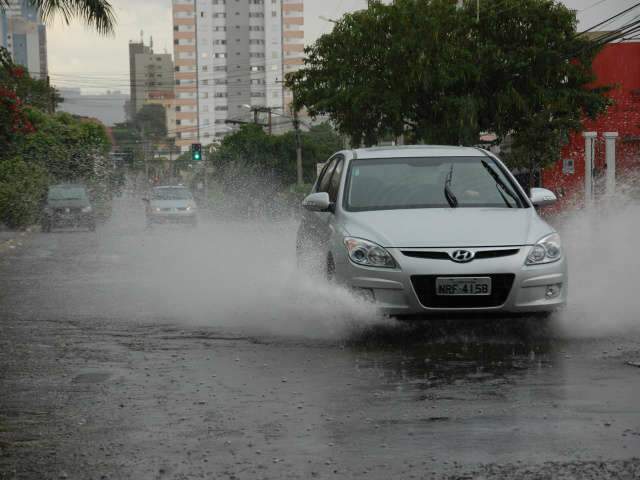  Chuva traz frente fria para todas as regi&otilde;es de Mato Grosso do Sul