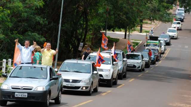 Em carreata, Trad refor&ccedil;a proposta de devolver 5% dos impostos a contribuinte