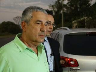 João Amorim, apontado como o articulador do esquema, chegando à sede do Gaeco para depor (Foto: Marcos Ermínio/Arquivo)