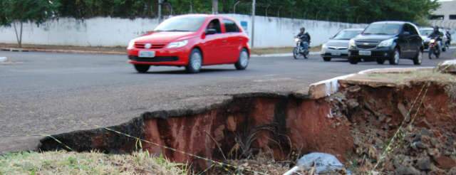 Espalhadas por Campo Grande, obras contra enchente parecem eternas