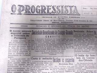 Edição do jornal O Progressista (Foto: Anahi Zurutuza)