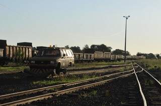 Malha ferroviária em Mato Grosso do Sul sucateada e o Sindicato dos ferroviários defende o mínimo de manutenção (Foto: Alcides Neto) 