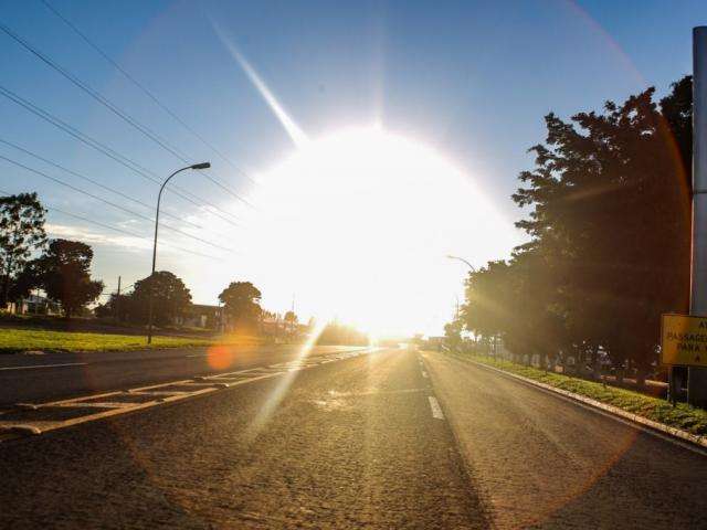 Domingo ser&aacute; de sol na Capital e chuvas isoladas em parte do Estado