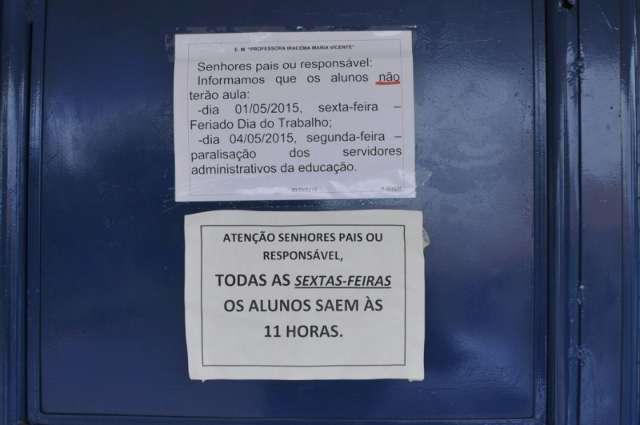 Suspens&atilde;o das aulas nas escolas municipais &eacute; parcial nesta segunda-feira