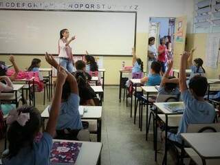 Aulas para quem faz Ensino Fundamental só vão ser retomadas no dia 22 de julho. (Foto:  Prefeitura de Campo Grande)
