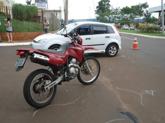  Em apenas 15 minutos bombeiros registram cinco acidentes envolvendo carro e moto 