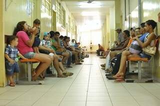Unidade de saúde da Capital vem atendendo casos de dengue  (Foto: Alcides Neto)