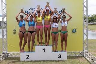Sul-mato-grossense e parceira vencem etapa do Circuito de Vôlei de Praia no RJ Sul-mato-grossense e parceira vencem etapa do Circuito de Vôlei de Praia no RJ