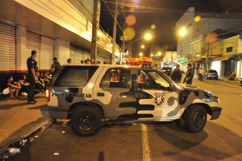 Black blocs atacam no centro e PM prende 20 em Campo Grande
