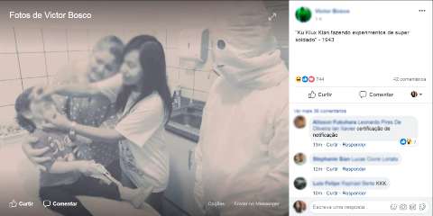 "Zé Gotinha Ku Klux Klan" de Maracaju fica famoso pela zoeira nas redes sociais 
