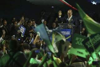 Convenção Nacional do PSDB, em Brasília, lança Geraldo Alckmin como seu candidato à Presidência da República (Foto: José Cruz/Agência Brasil)