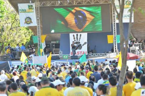 Grupos realizam ato a favor do impeachment de Dilma no domingo