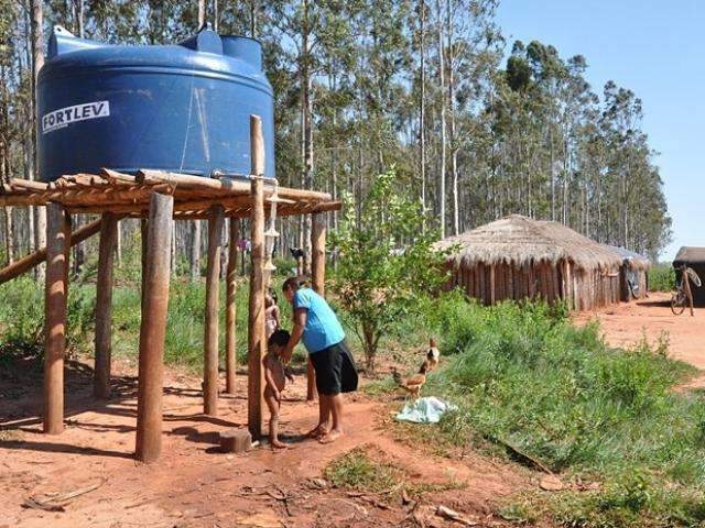 Falta de &aacute;gua impede funcionamento de escola em comunidade ind&iacute;gena