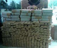 Traficante pego com 1,5 tonelada de maconha tenta atropelar policiais