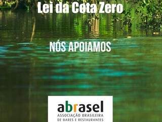 Assim como outros empresários e turistas, a Abrasel se manifestou a favor da Lei da Cota Zero nos rios de Mato Grosso do Sul. (Foto: Divulgação Abrasel)