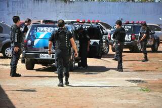 Policiais de Campo Grande prenderam os vereadores no dia 20 de julho.(Foto: João Garrigó)