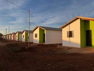 Novas unidades do Loteamento Bom Retiro, localizado na região norte de Campo Grande (Foto: Jones Mário)