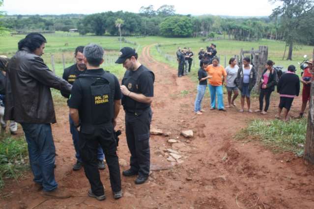 &Iacute;ndios n&atilde;o aceitam decis&atilde;o de ju&iacute;zes de MS e s&oacute; saem com ordem de SP