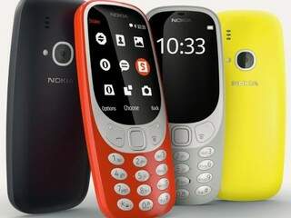 O celular continua com o design mas em 4 cores, (Foto: Reprodução/Nokia) 