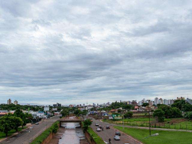 Quarta-feira ser&aacute; de c&eacute;u nublado e mais chuva em Mato Grosso do Sul