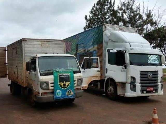 Traficantes s&atilde;o presos com mais de duas toneladas de maconha na MS-164