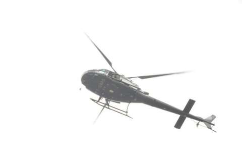 Ladrões que mataram PM roubaram R$ 200; Helicóptero faz buscas 