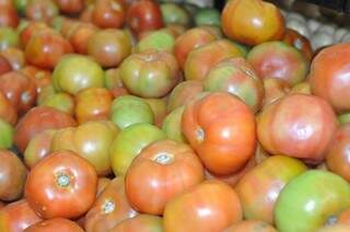 Em contrapartida, o preço do tomate teve queda de 9,05% no mês passado. (Foto: Arquivo/ Campo Grande News)
