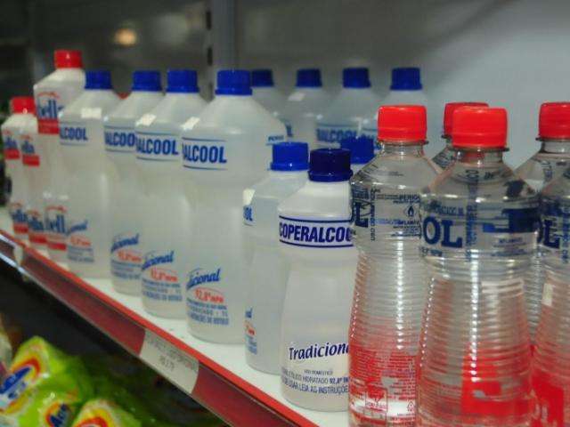 Venda de &aacute;lcool l&iacute;quido est&aacute; proibida a partir de hoje