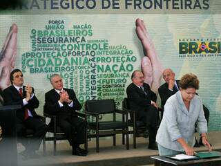 A presidente Dilma lançou nesta tarde plano de ação nas fronteiras. (Foto: Agência Brasil)