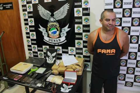 Traficante é preso ao buscar lucro de R$ 1,5 mil com a venda de drogas
