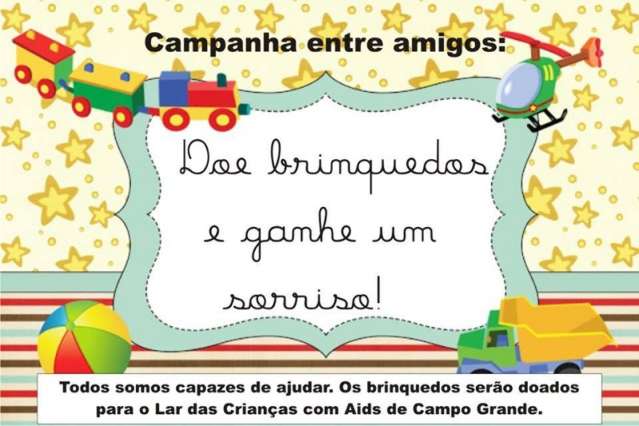Amigos se unem para arrecadar brinquedos e fazer a festa de crian&ccedil;as