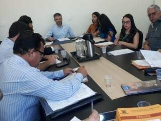 Reunião dos conselheiros do Codecon no início do mês (Foto: Divulgação)