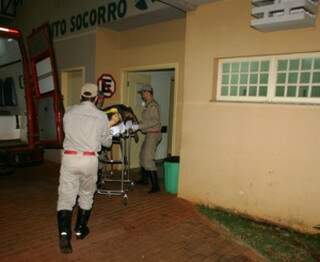 Bombeiros socorrem vítimas de tentativa de homicídio em Fátima do Sul (Vicentina Online)