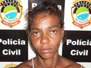 Mulher foi presa após cometer vários furtos na região do Tijuca. (Foto: divulgação/Polícia Civil) 