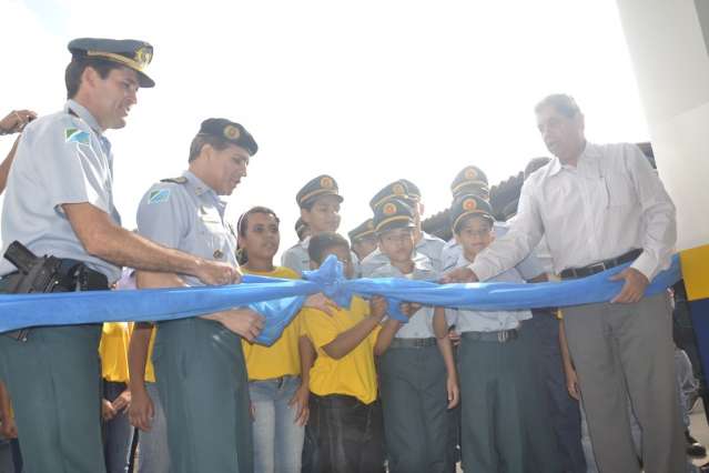Sede da Pol&iacute;cia Militar Rodovi&aacute;ria &eacute; reinaugurada ap&oacute;s 17 meses de obras