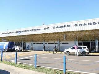 Obra de reforma e modernização do Aeroporto Internacional de Campo Grande (Foto: Arquivo)