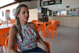 Rosana conta que quer construir um grande centro cultural revitalizando a antiga rodiviária (Thaís Pimenta)
