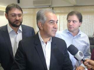 Governador do Estado, Reinaldo Azambuja (PSDB).
(Foto: Leonardo Rocha).