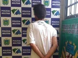 Thiago Romero foi preso em flagrante (Foto: divulgação/PM)