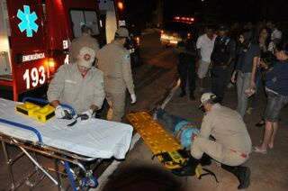  Em Nova Andradina, motociclista atropela mulher por duas vezes 