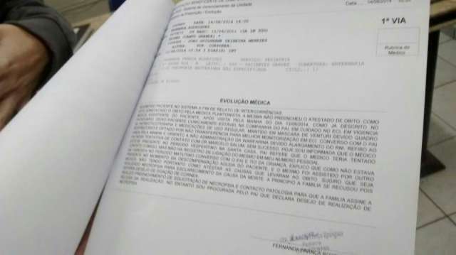 Menino de tr&ecirc;s anos morre &agrave; espera por vaga em CTI da Santa Casa