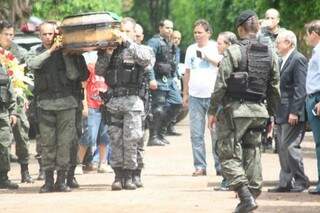 PM morto em Rondônia recebeu homenagens. Foto: Marcos Ermínio