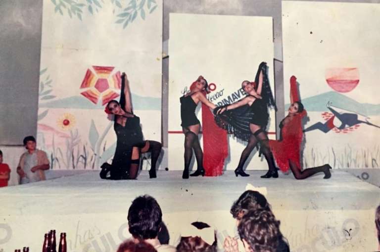 Miriam, em apresentação da Ginga Companhia de Dança. (Foto: Arquivo Pessoal)