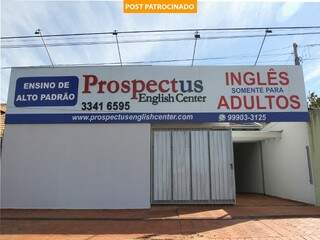 Prospectus English Center fica na Rua do Bolivar 551 - Vilas Boas - Foto Saul Schramm