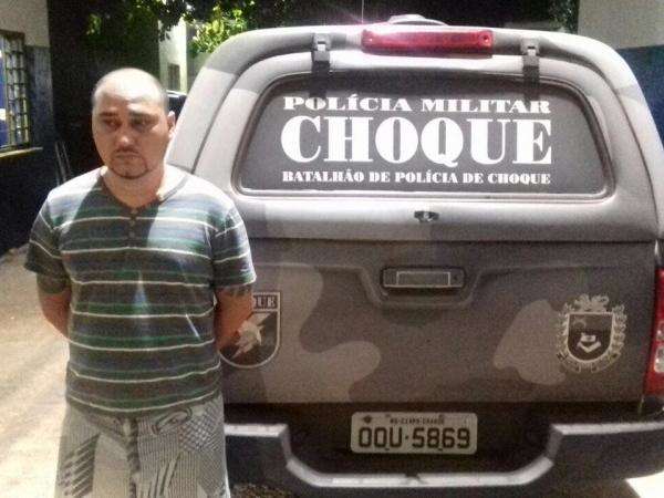 Integrante do PCC e evadido do pres&iacute;dio &eacute; detido pelo Choque ap&oacute;s den&uacute;ncia