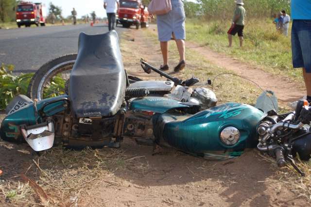 Pedreiro morre em acidente na saída para Sidrolândia; 2ª vítima em 24h