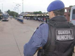 Guardas Municipais continuam realizando rondas no Terminal General Osório (Foto Alan Nantes)