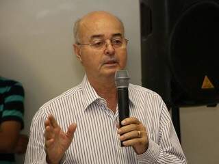 José Gilberto Garcia em evento da prefeitura (Foto: Prefeitura de Nova Andradina/Divulgação)